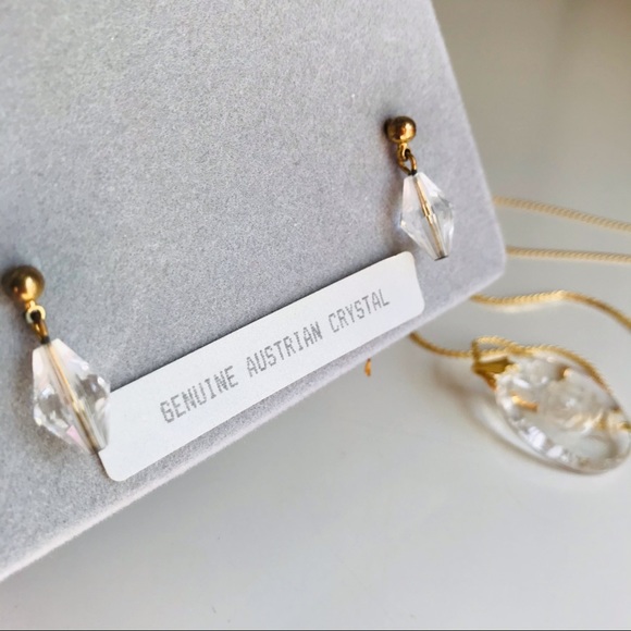 Vintage Laguna Crystal Etched Rose Set - Picture 10 of 13